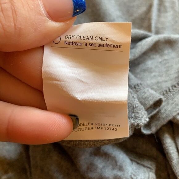 euc Vince Contrast trim slub long sleeve tee sz L - Picture 13 of 14